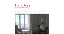 Desktop Screenshot of frankrose.com